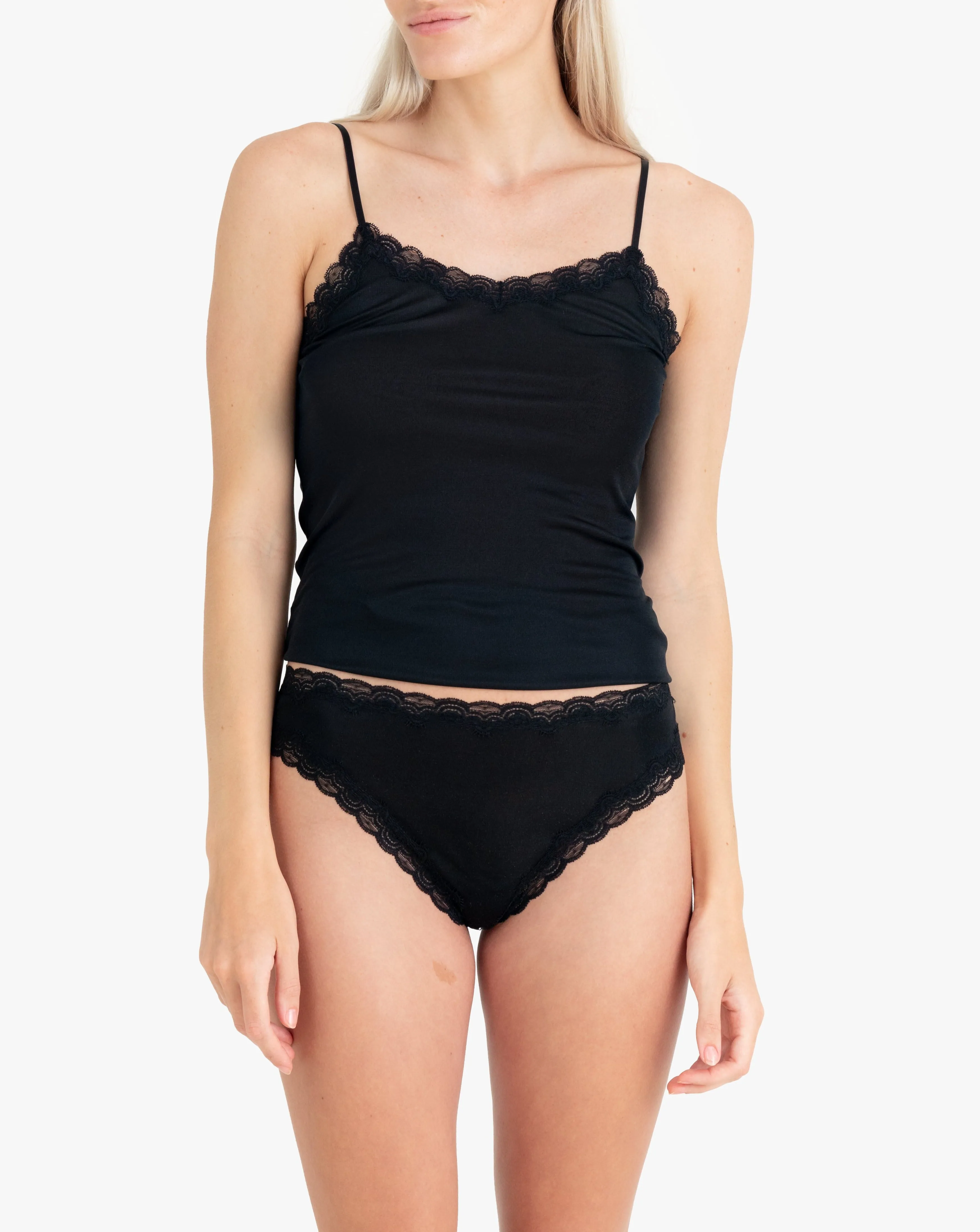 Soft Silk Thong Underwear