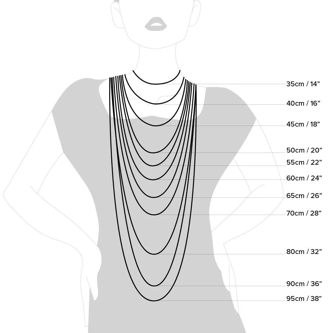 Solitaire Look Necklace Diamond Set in 9ct of White Gold