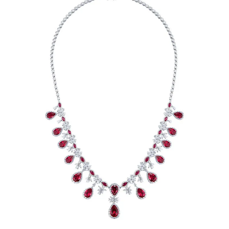 Spectacular beautiful Ruby Necklace