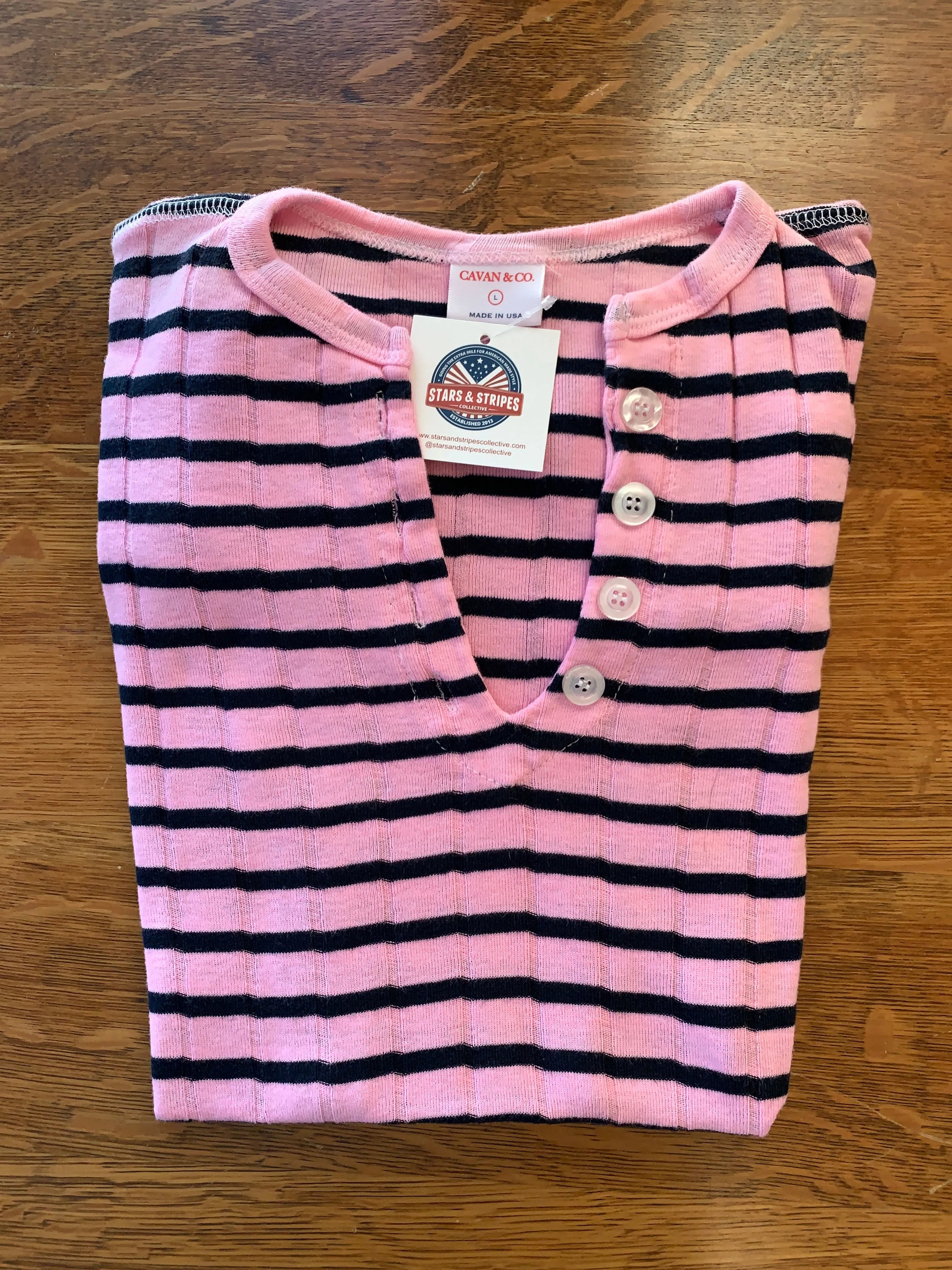 Split Neck Henley