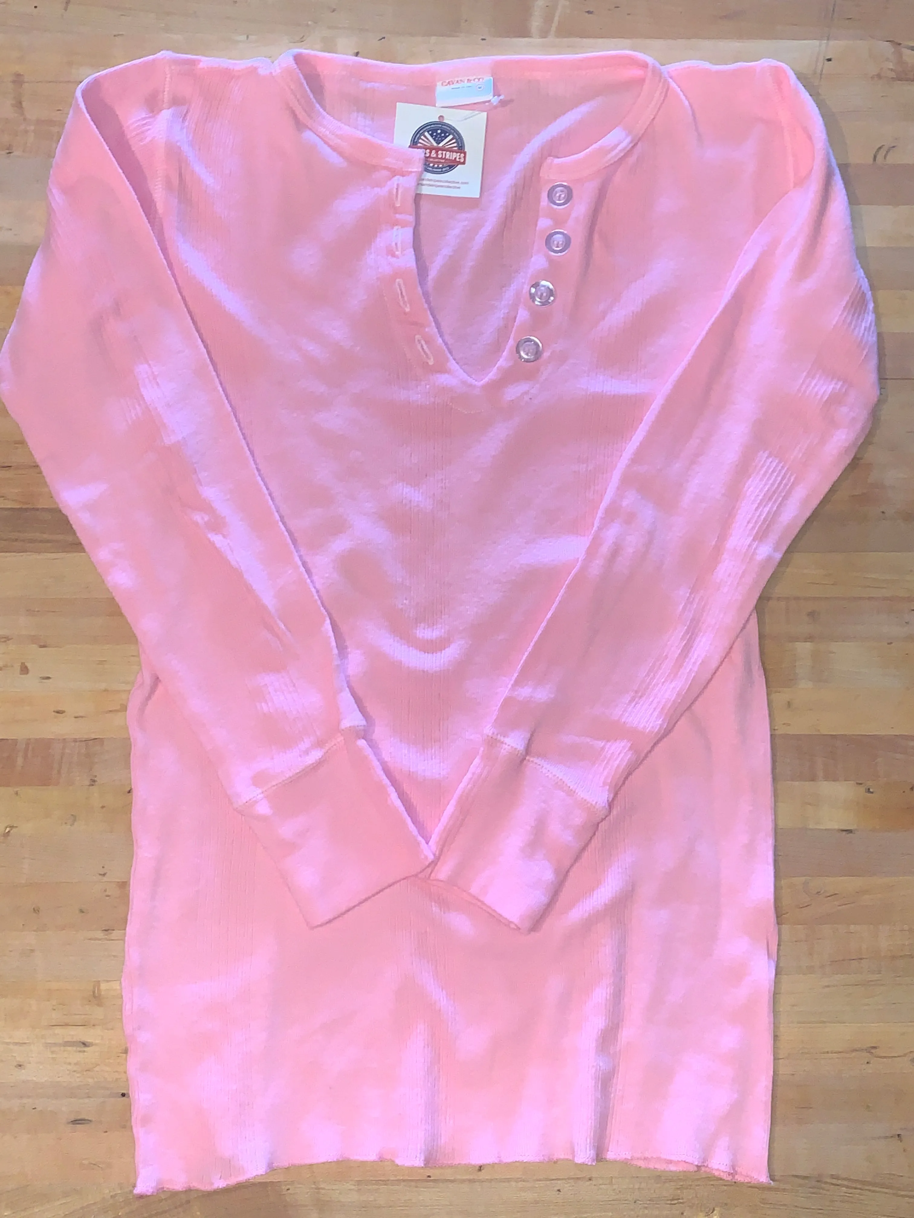 Split Neck Henley