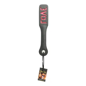 Sportsheets Sportsheets Leather Love Impression Paddle