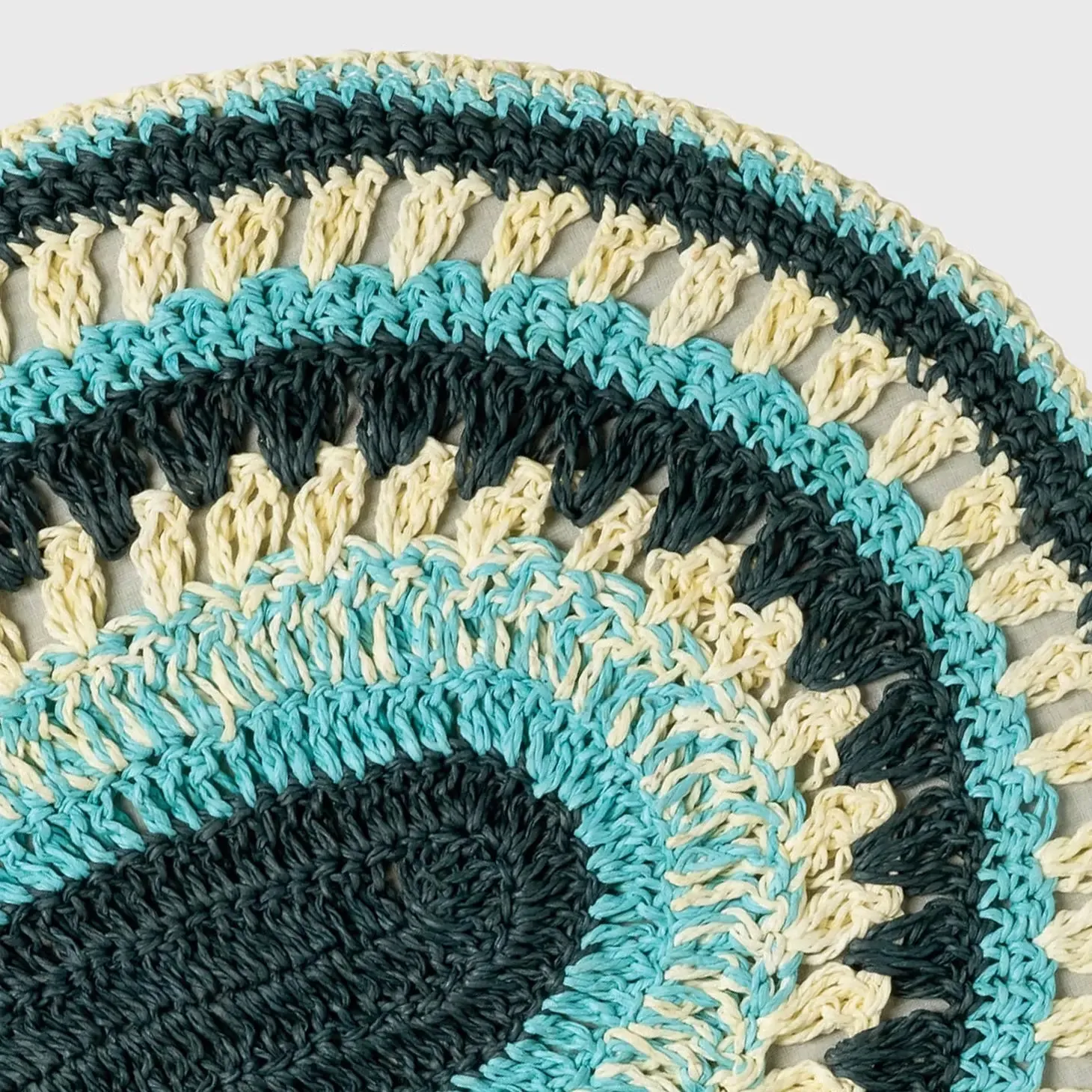 Spring Palette Crochet Placemats- Set of Four