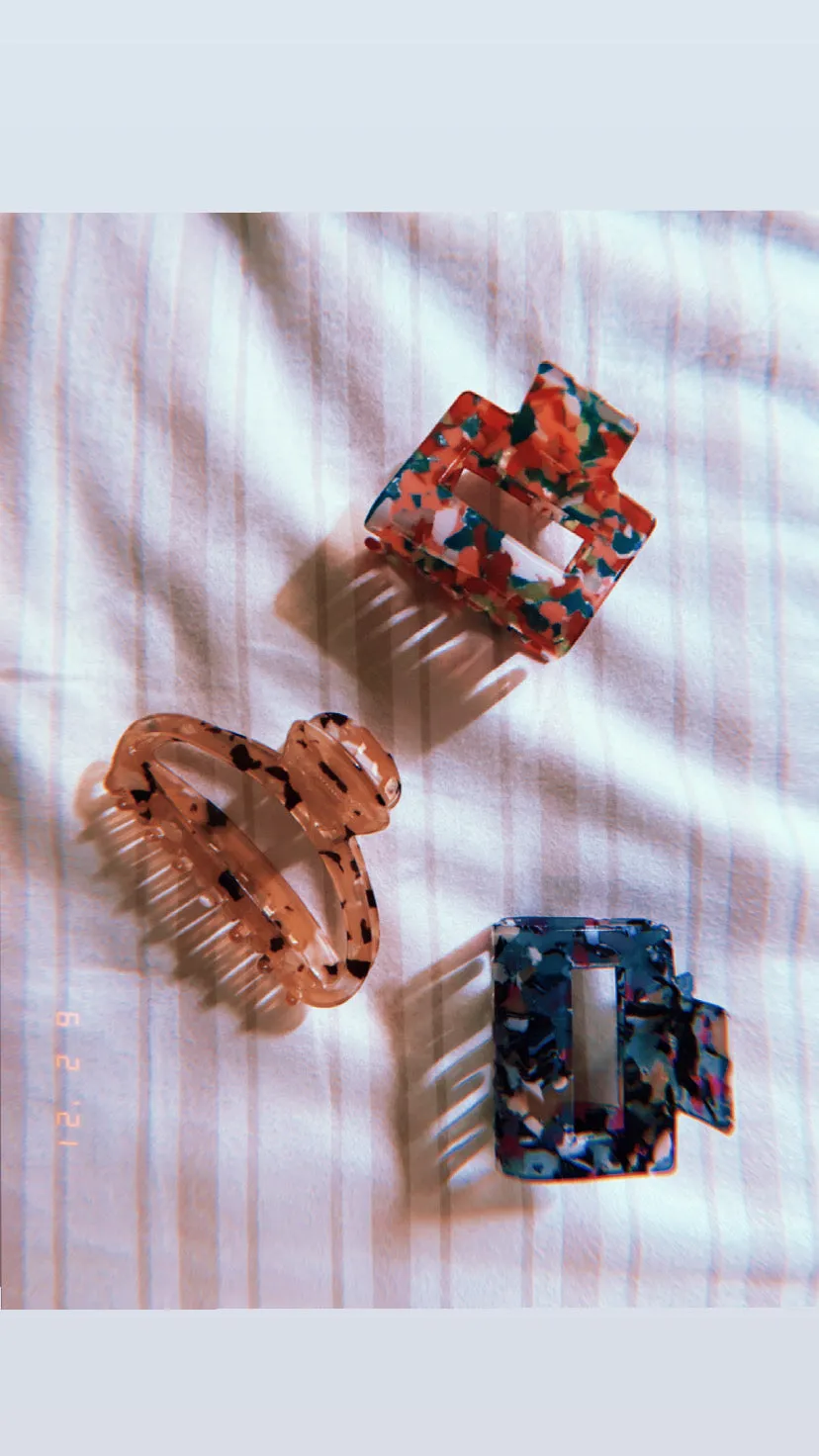 Square Claw Clip