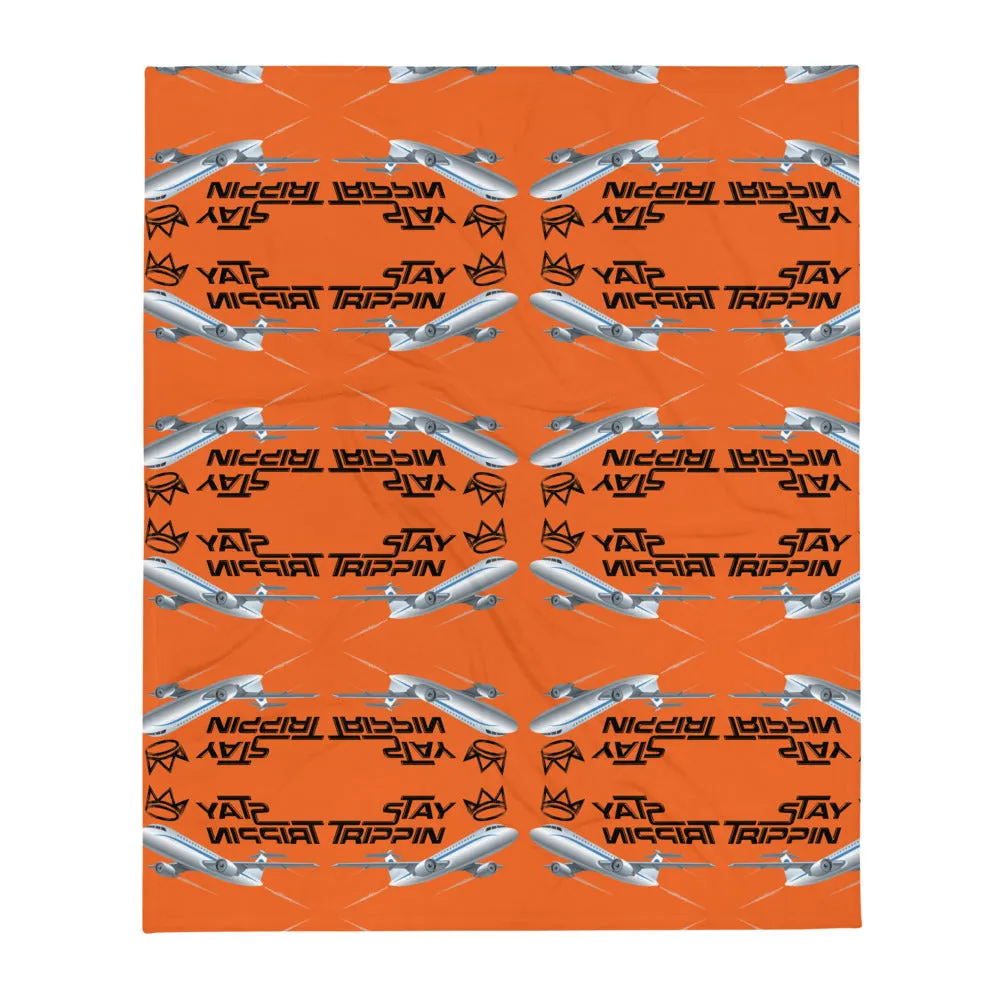 Stay Trippin Throw Blanket