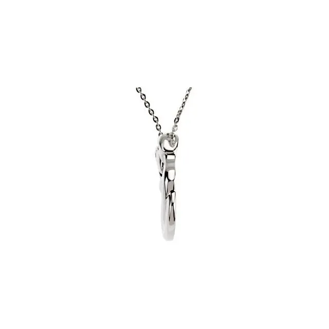 Sterling Silver 1 Child Family 18" Necklace