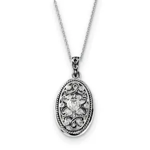 Sterling Silver Because Of You Necklace
