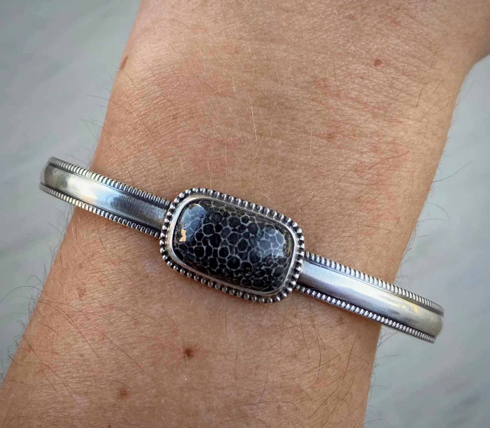 Stingray Coral Cuff