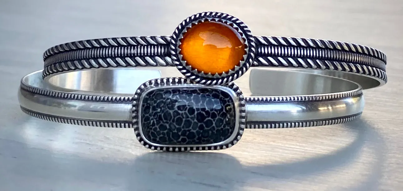 Stingray Coral Cuff