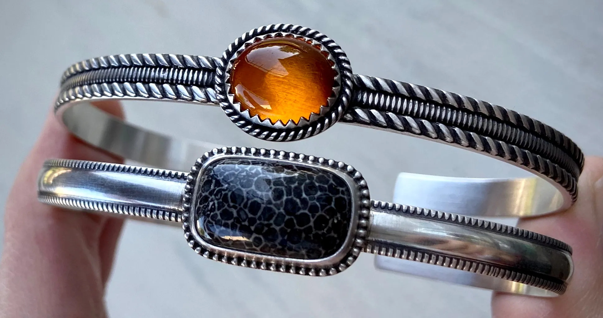 Stingray Coral Cuff
