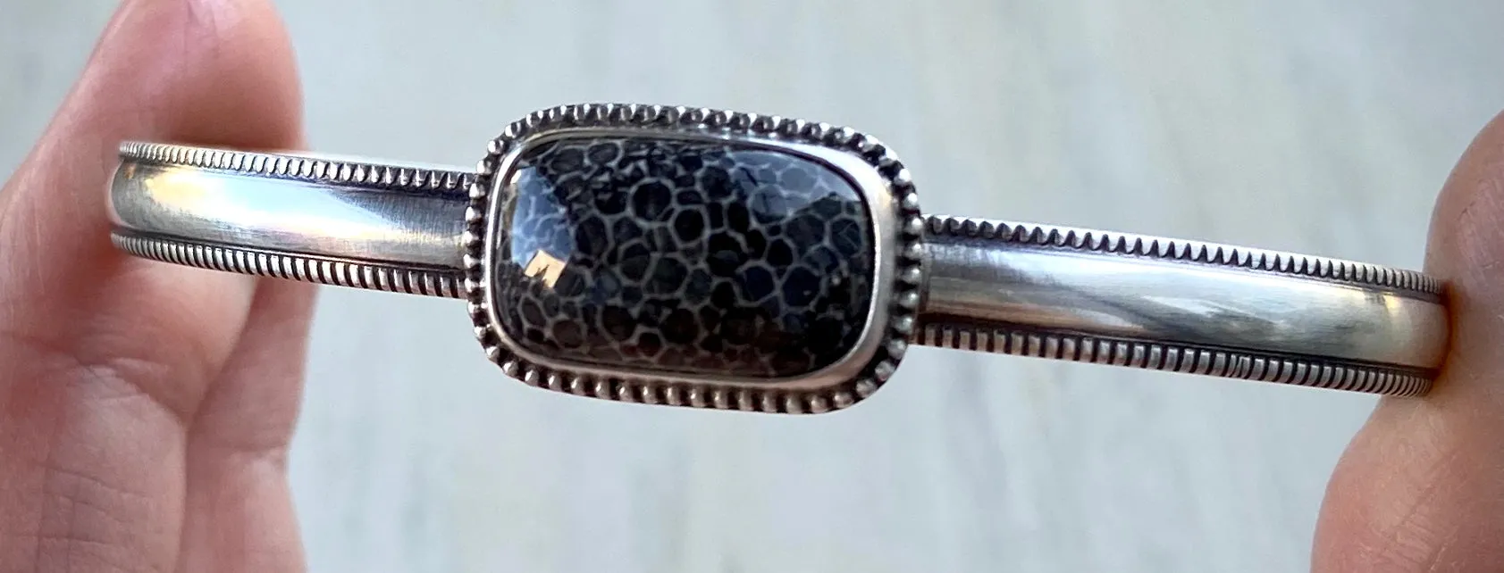 Stingray Coral Cuff