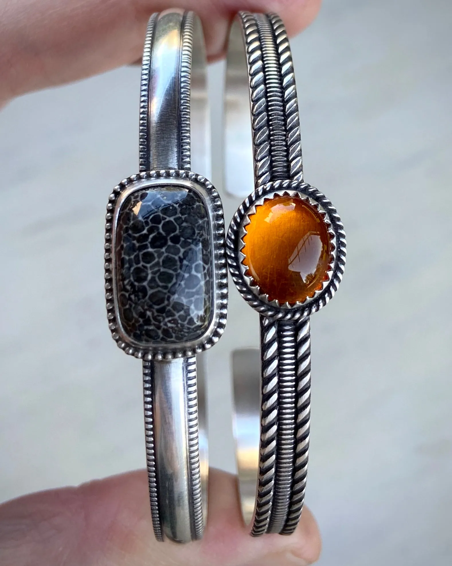 Stingray Coral Cuff