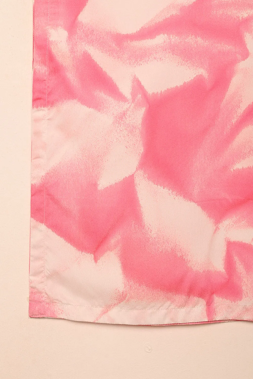 STP-206G-Pink - 2Pc Ready to Wear Spray Contoured Co-Ord Set
