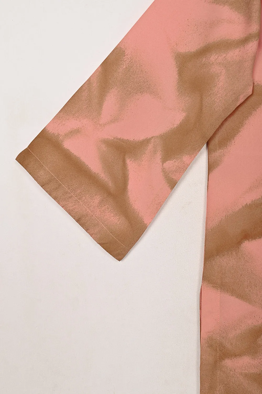 STP-206J-Tea Pink - 2Pc Ready to Wear Spray Contoured Co-Ord Set