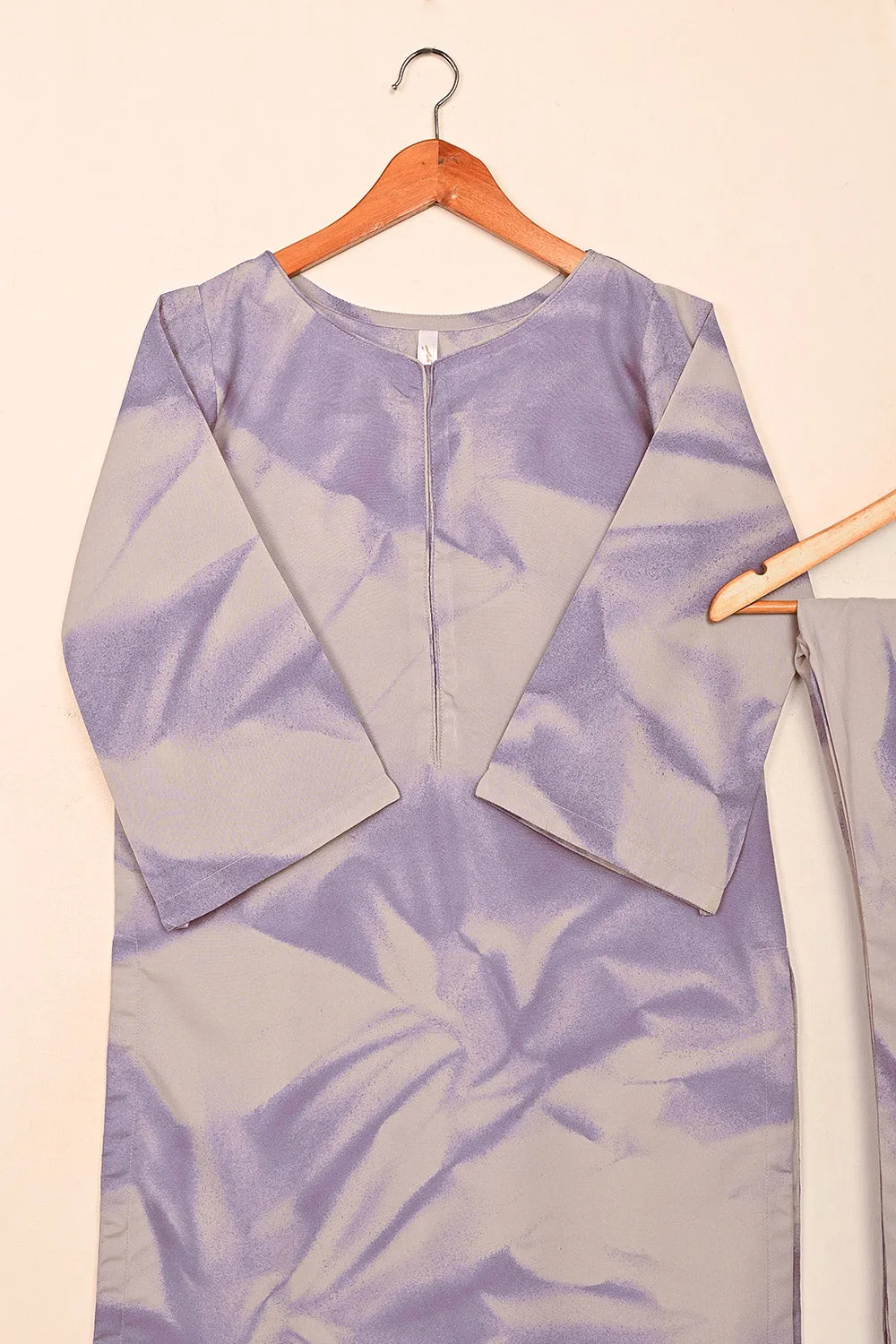 STP-206L-khaki - 2Pc Ready to Wear Spray Contoured Co-Ord Set