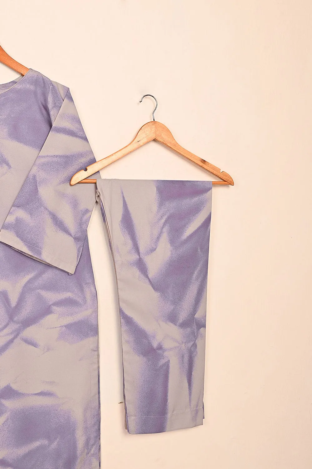STP-206L-khaki - 2Pc Ready to Wear Spray Contoured Co-Ord Set
