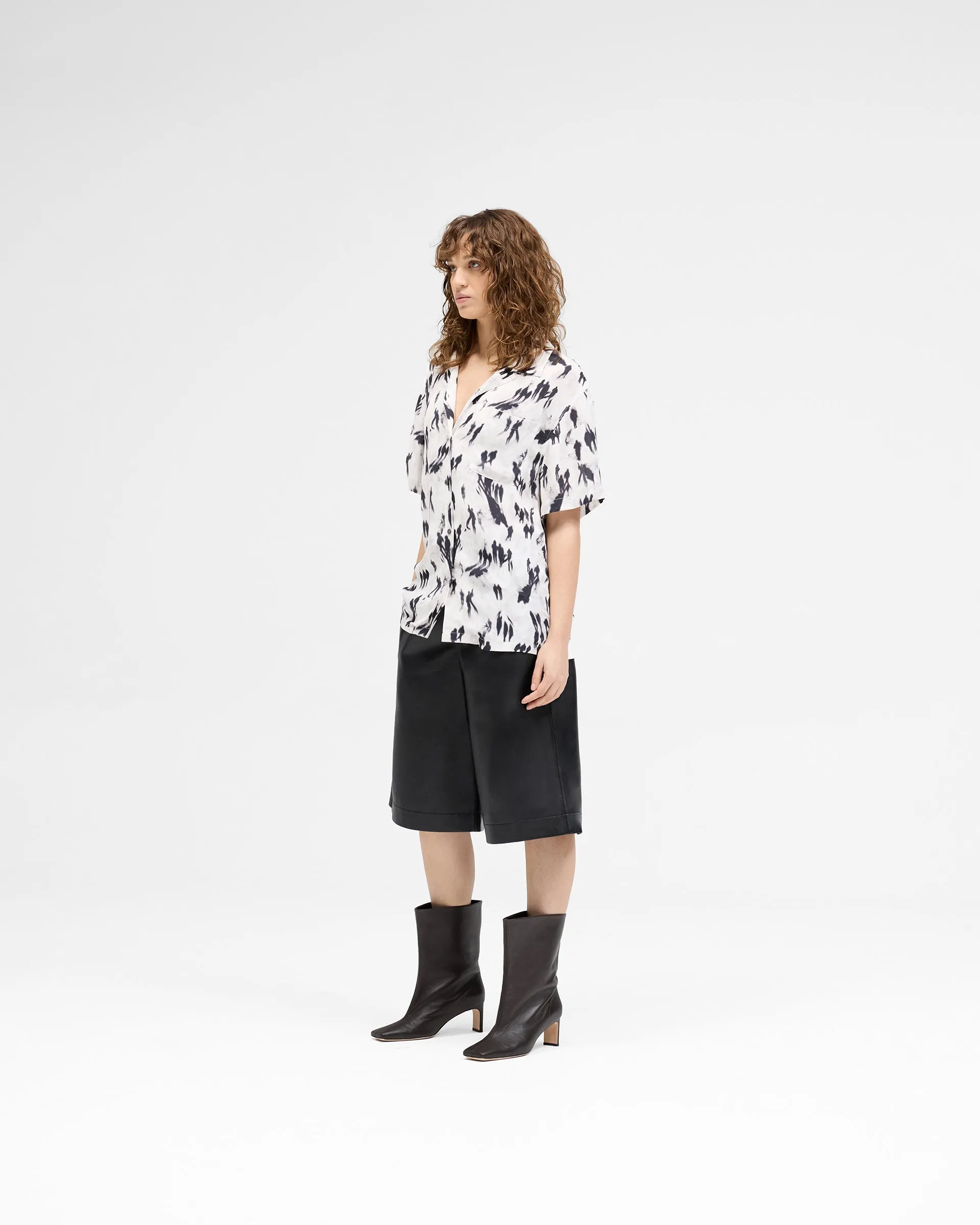 Street Shadow Shirt - Scenic Print
