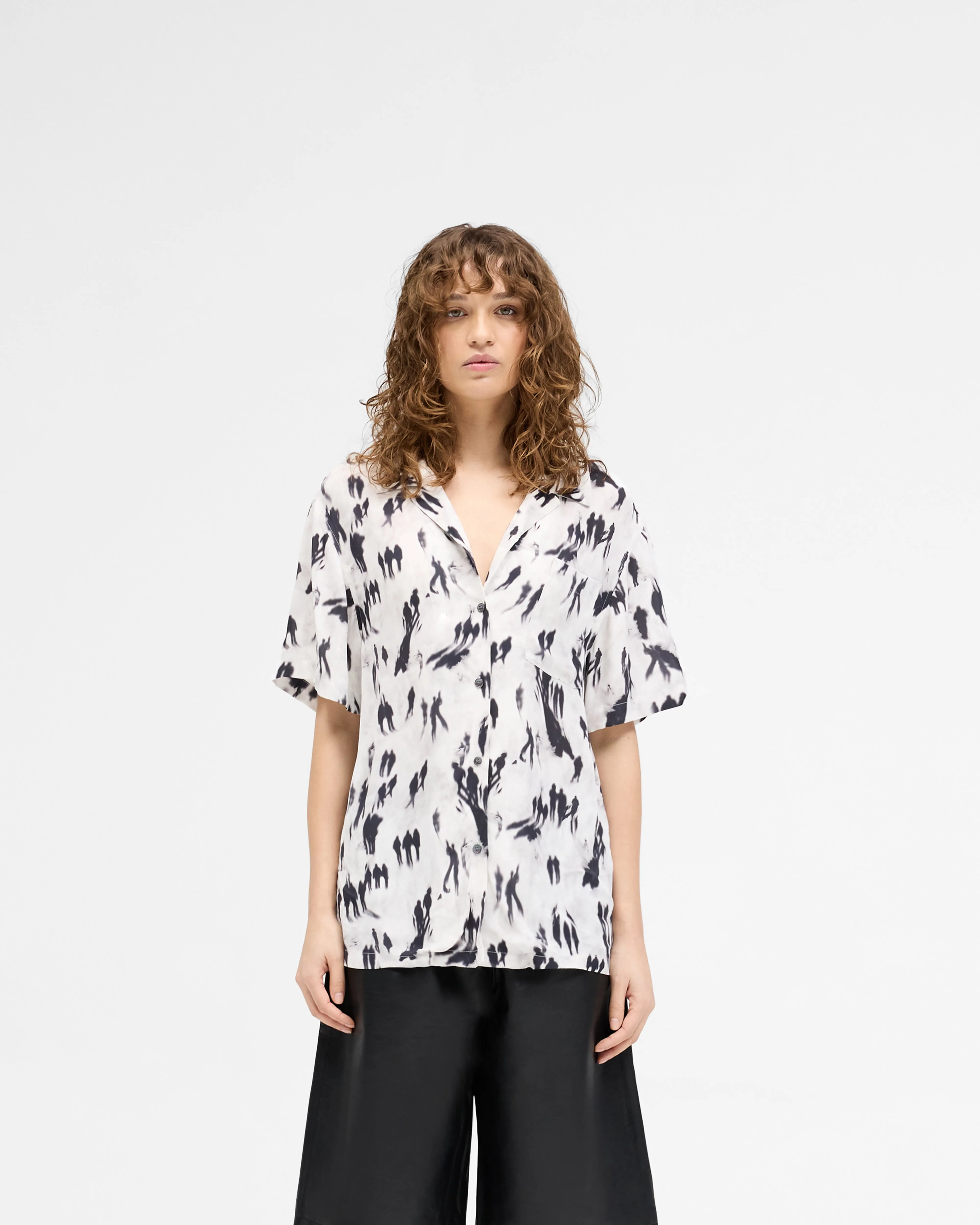 Street Shadow Shirt - Scenic Print