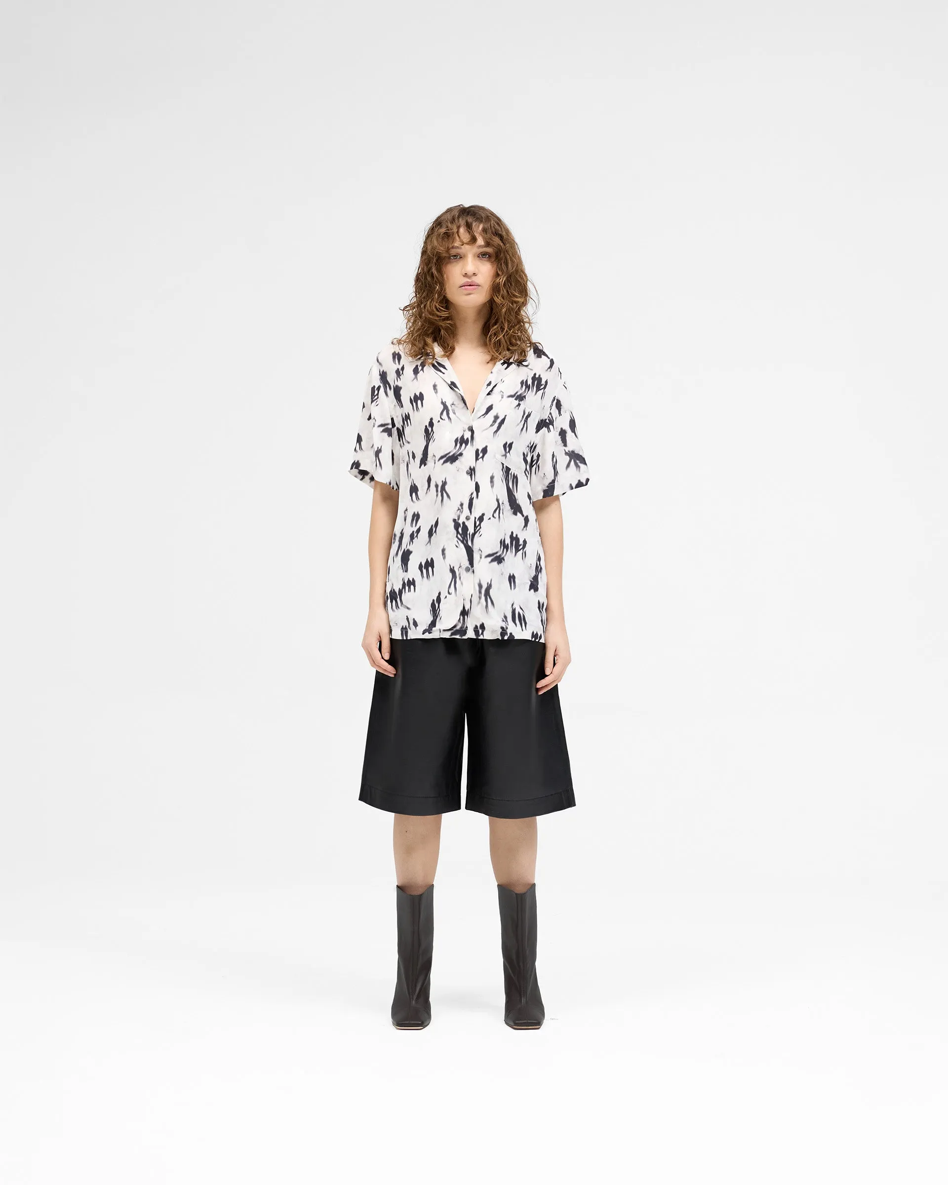 Street Shadow Shirt - Scenic Print