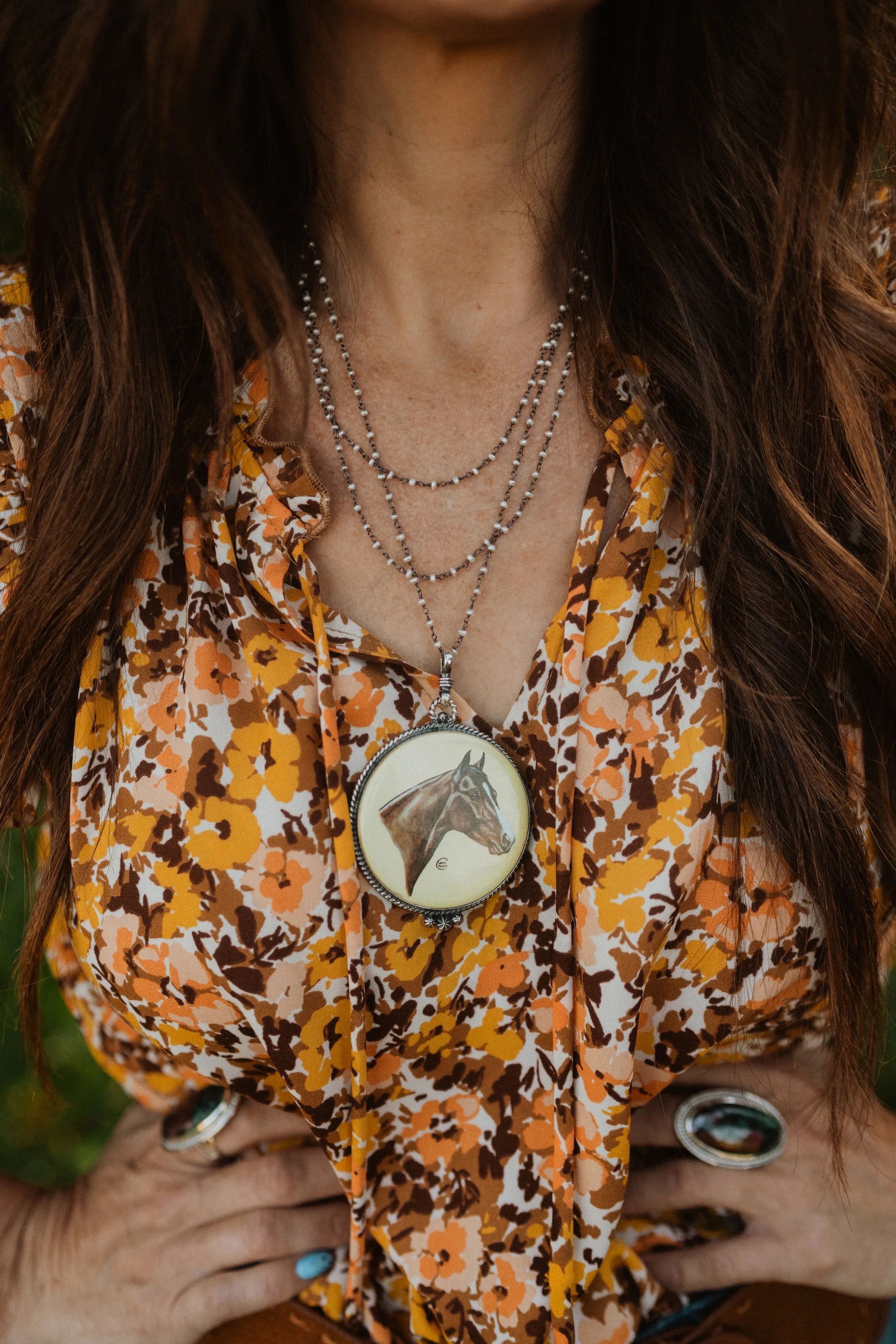 Sundaze Horse Necklace