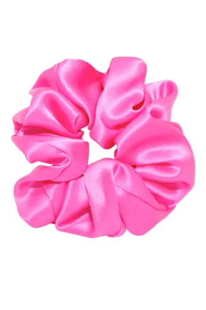 Sweet Dreams Electric Magenta Silk Scrunchie
