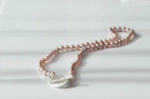 Sweet Pinks - Edison Pearls Necklace