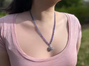 Tanzanite Necklace with Tanzanite Pendant