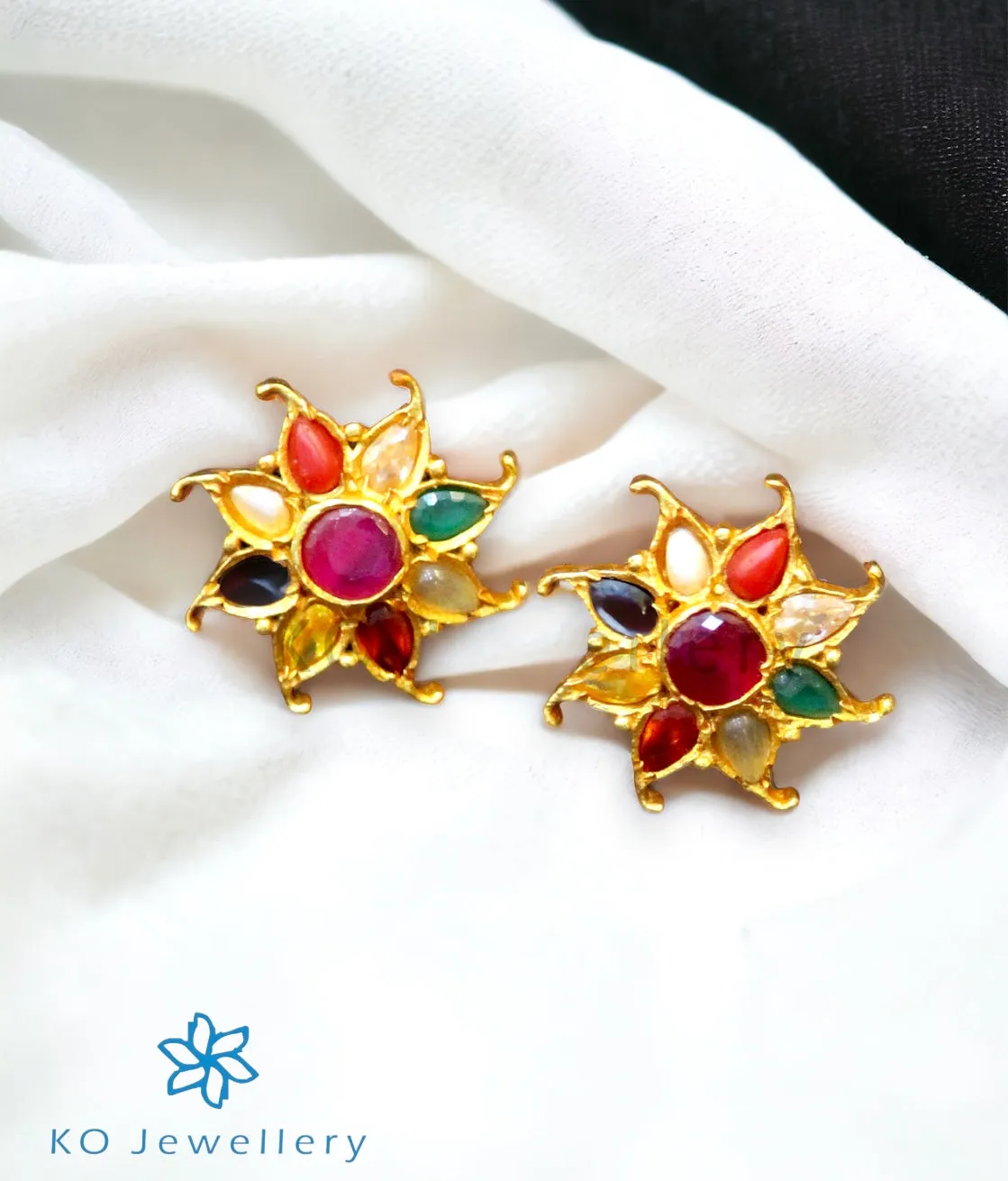 The Ekathva Silver Navarathna Necklace