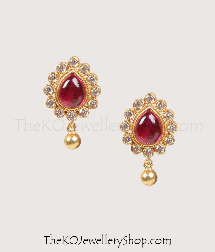 The Ksemya Silver Navratna Necklace