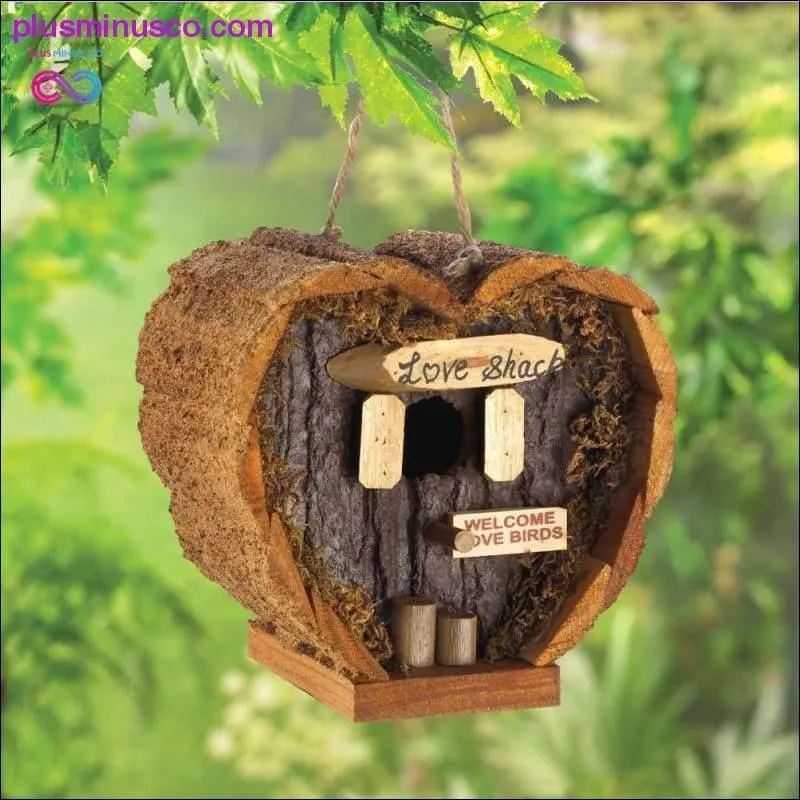 The Love Shack Birdhouse ll Plusminusco.com