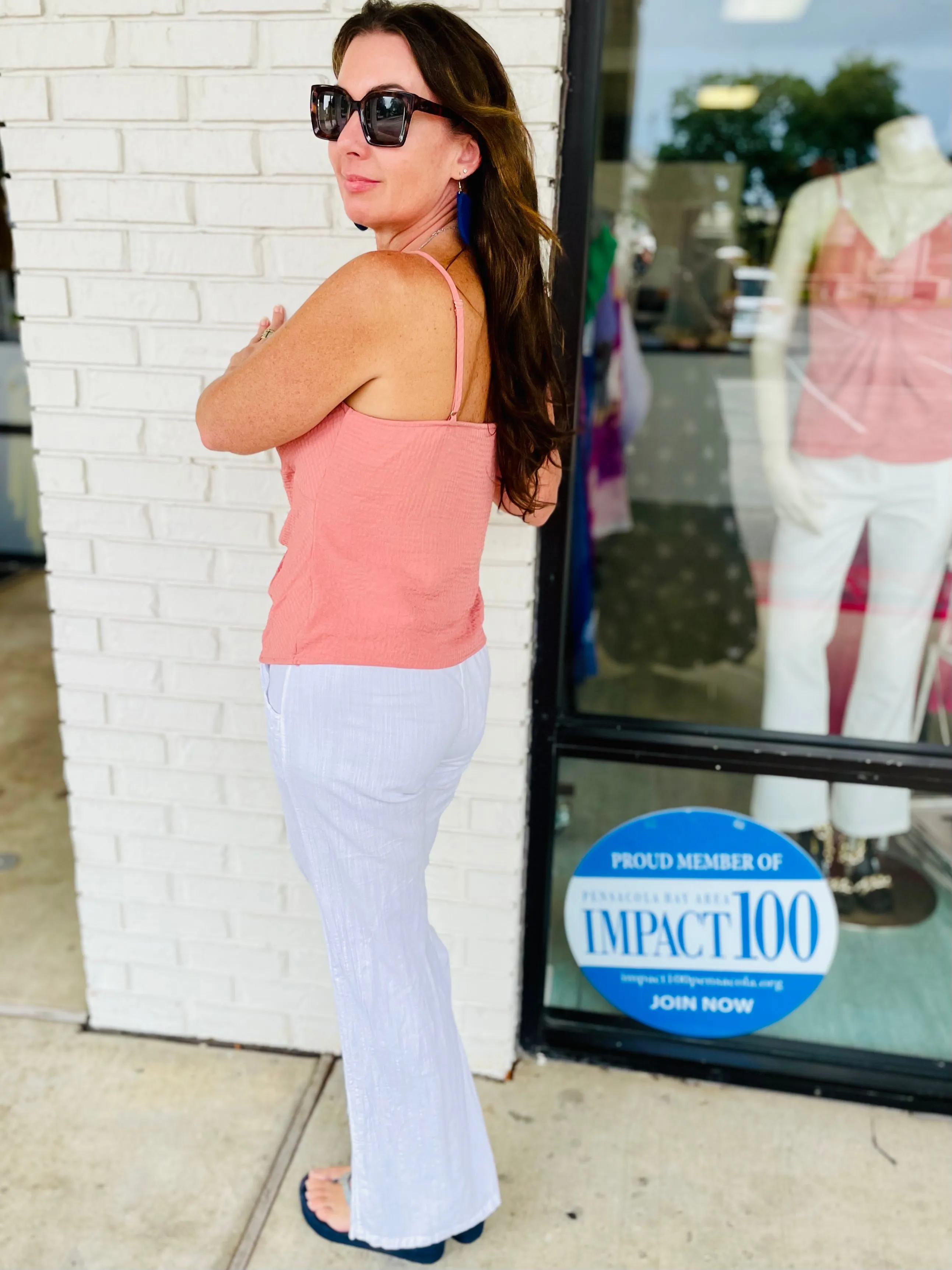 The Paris Pants - White