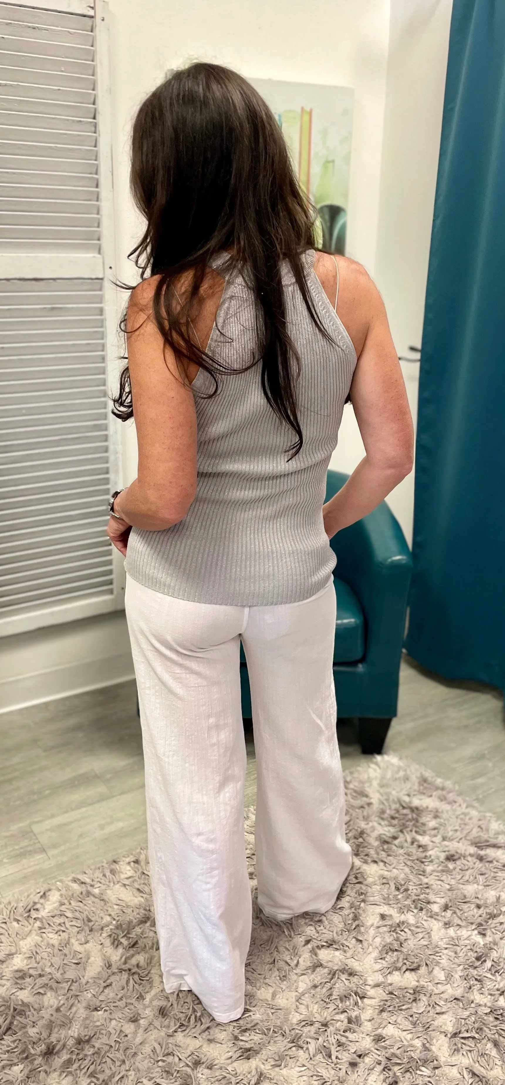 The Paris Pants - White