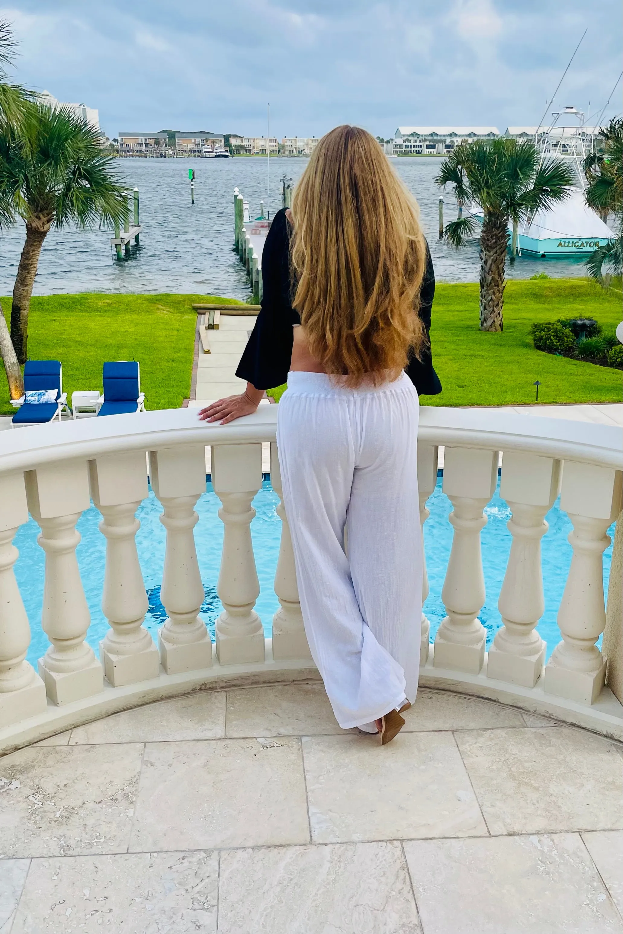 The Paris Pants - White