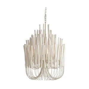 Tilda Iron/Wood Chandelier