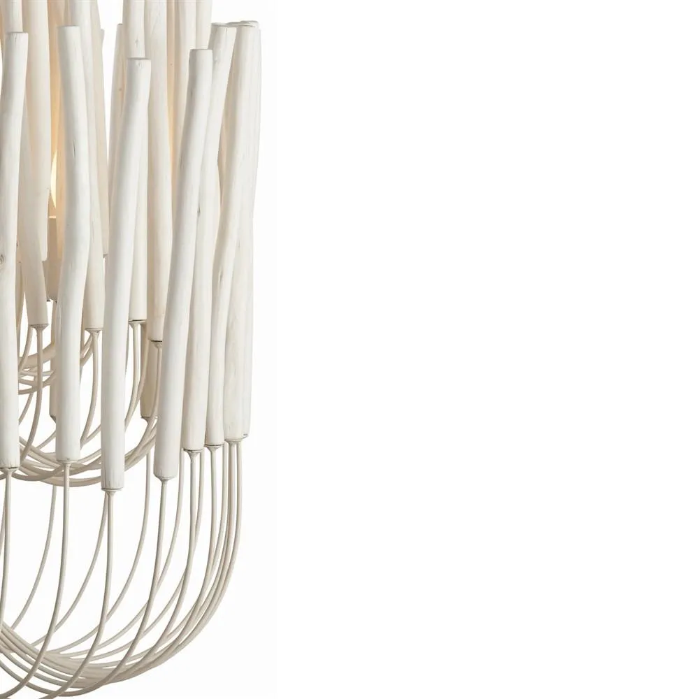 Tilda Iron/Wood Chandelier