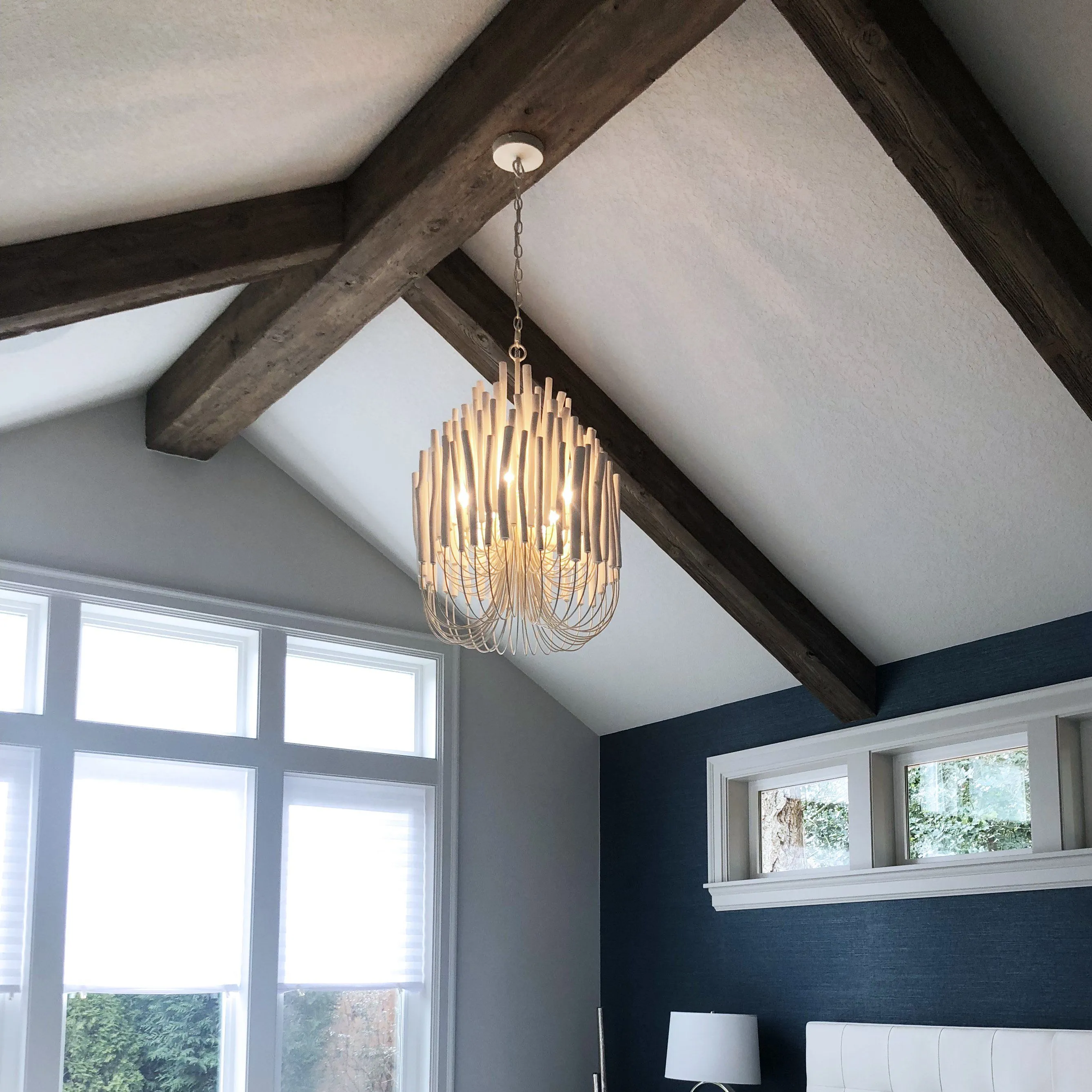 Tilda Iron/Wood Chandelier