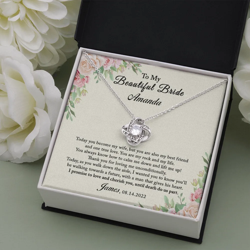 To My Beautiful Bride, Bride Gift from Groom
