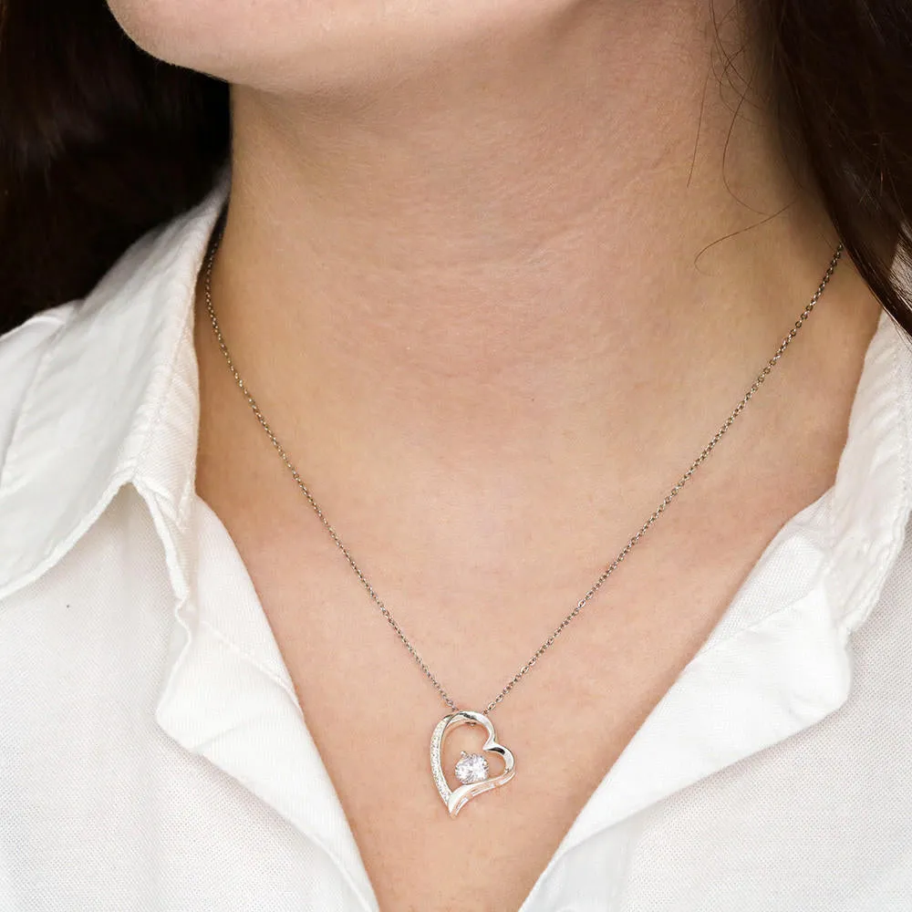 To My Beautiful Daughter - I'm Proud To Be Your Father (Forever Love Necklace)