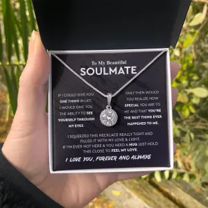 To My Beautiful Soulmate | Eternal Hope Necklace