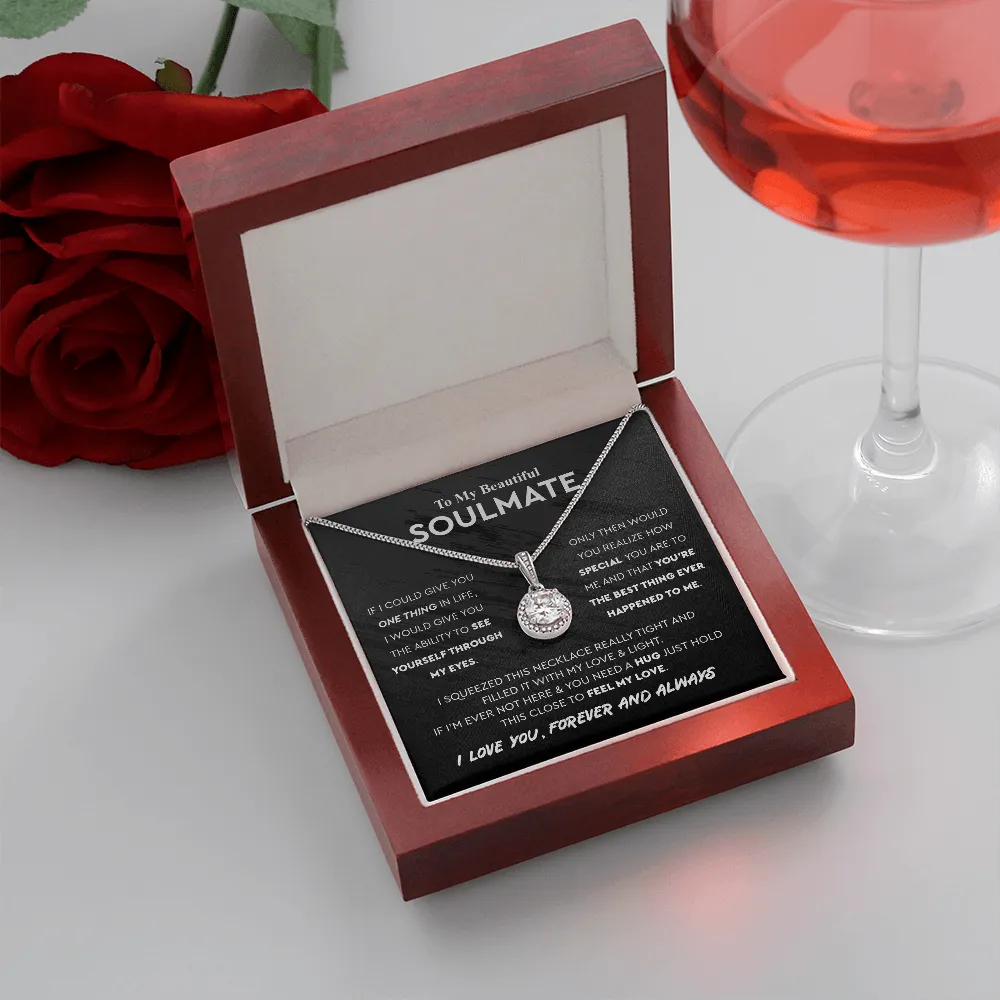 To My Beautiful Soulmate | Eternal Hope Necklace
