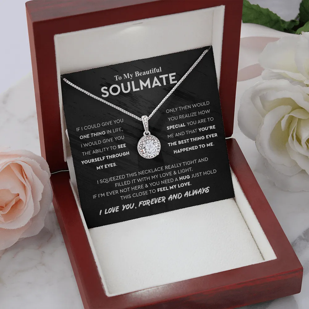 To My Beautiful Soulmate | Eternal Hope Necklace