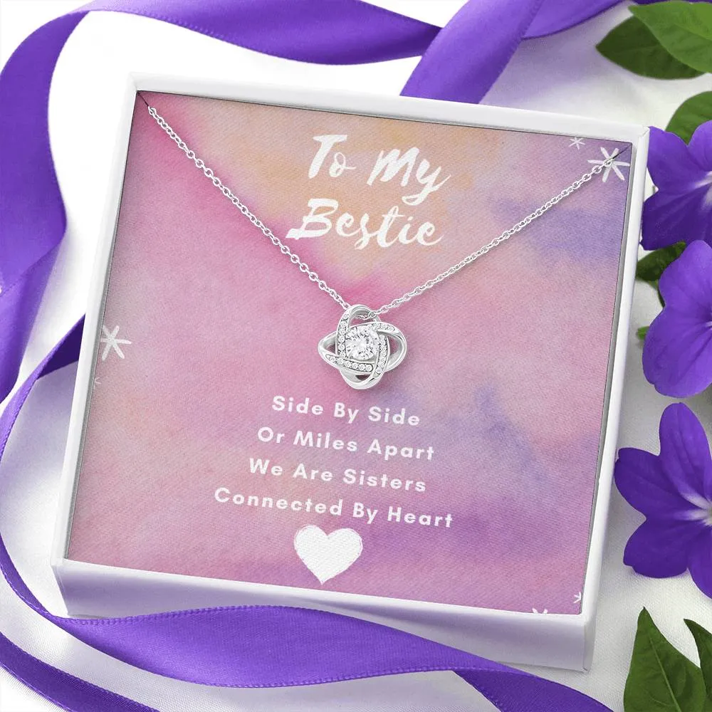 To My Bestie Knot Necklace