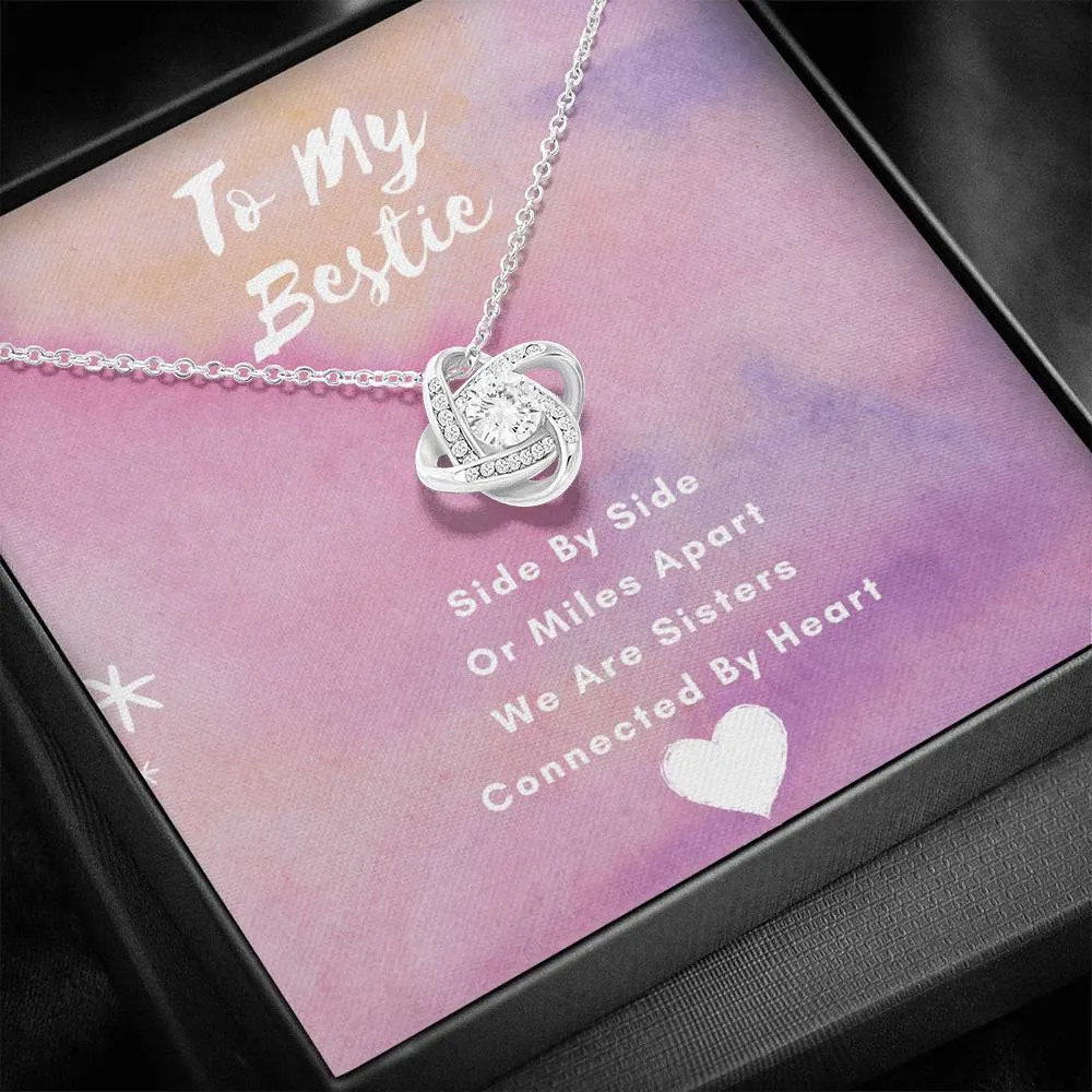 To My Bestie Knot Necklace