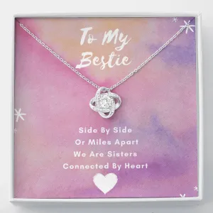 To My Bestie Knot Necklace
