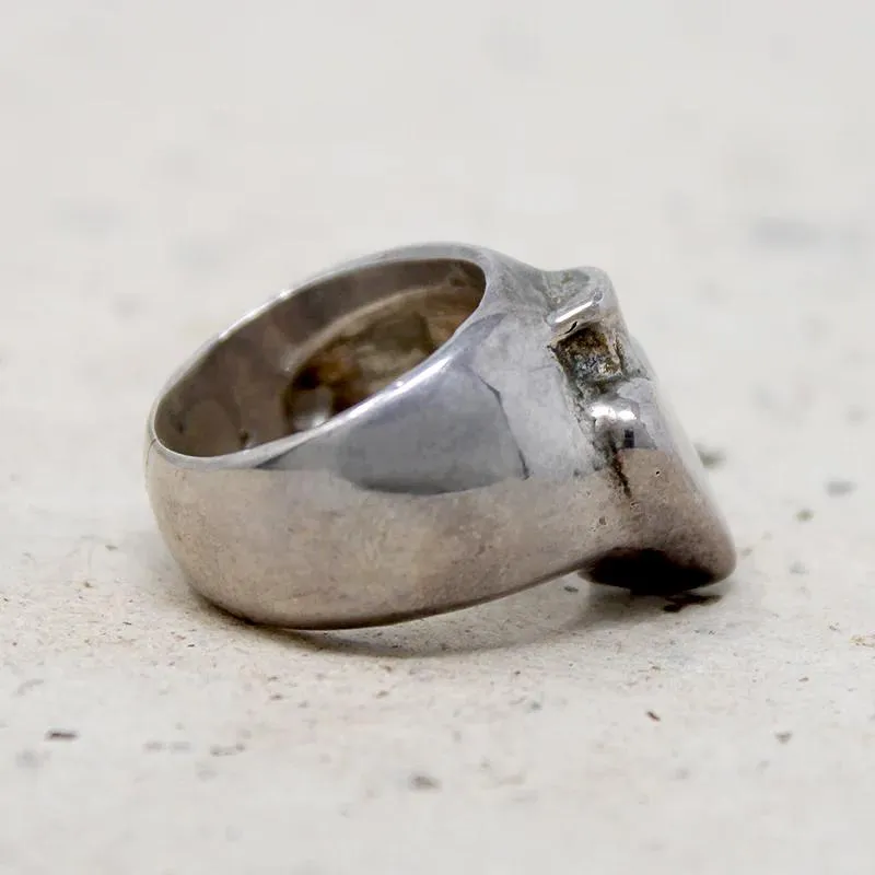 Tough Sterling "Spade" Ring from Spragwerks