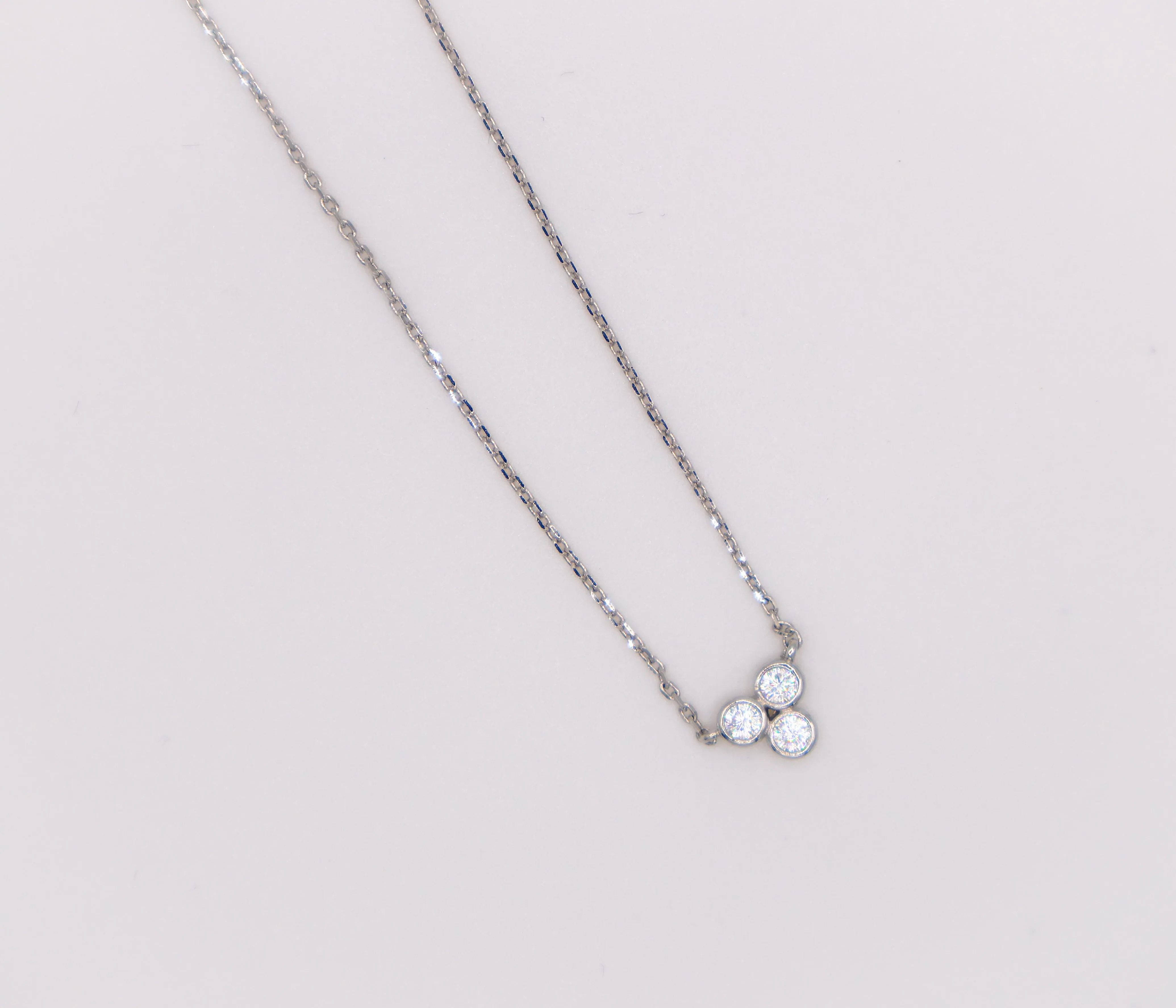 Trinity Diamond Sparkle Necklace