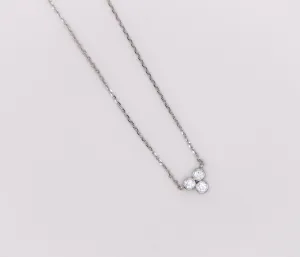 Trinity Diamond Sparkle Necklace