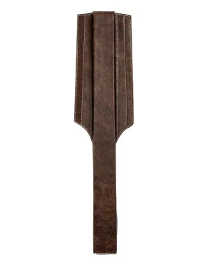 V-Sleeve Guitar Protector, Brown Vegan Leather