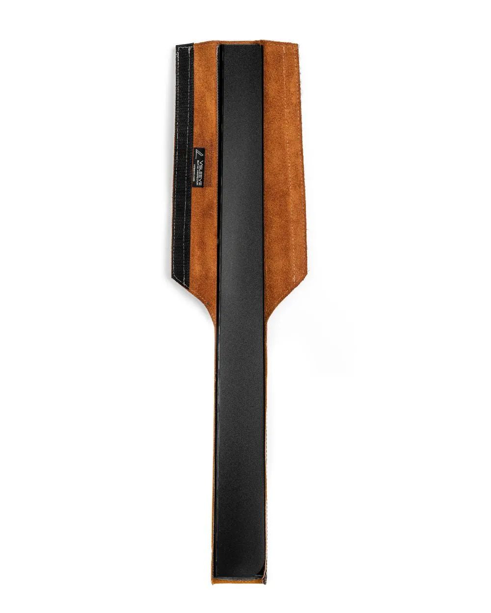 V-Sleeve Guitar Protector, Brown Vegan Leather
