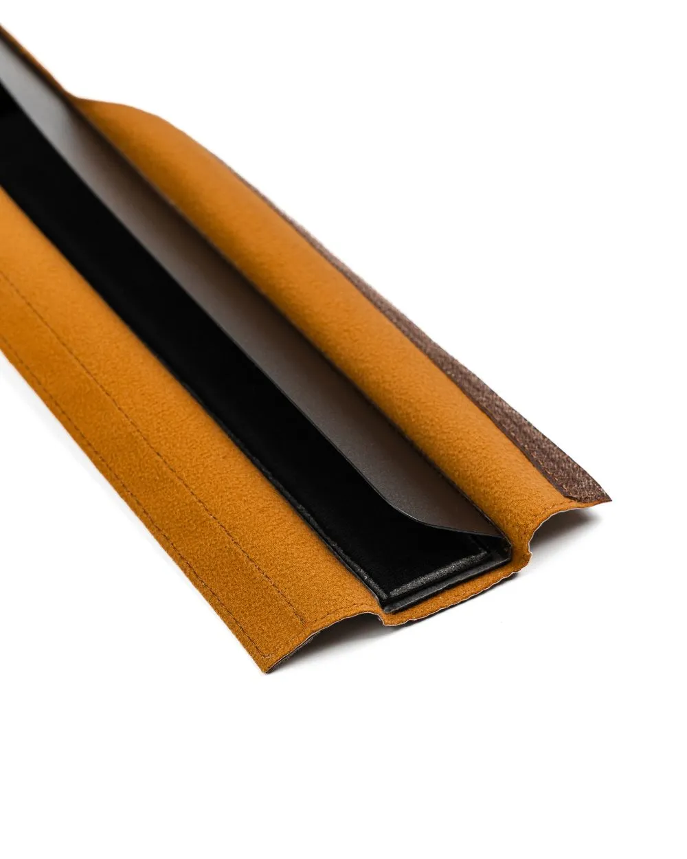 V-Sleeve Guitar Protector, Brown Vegan Leather